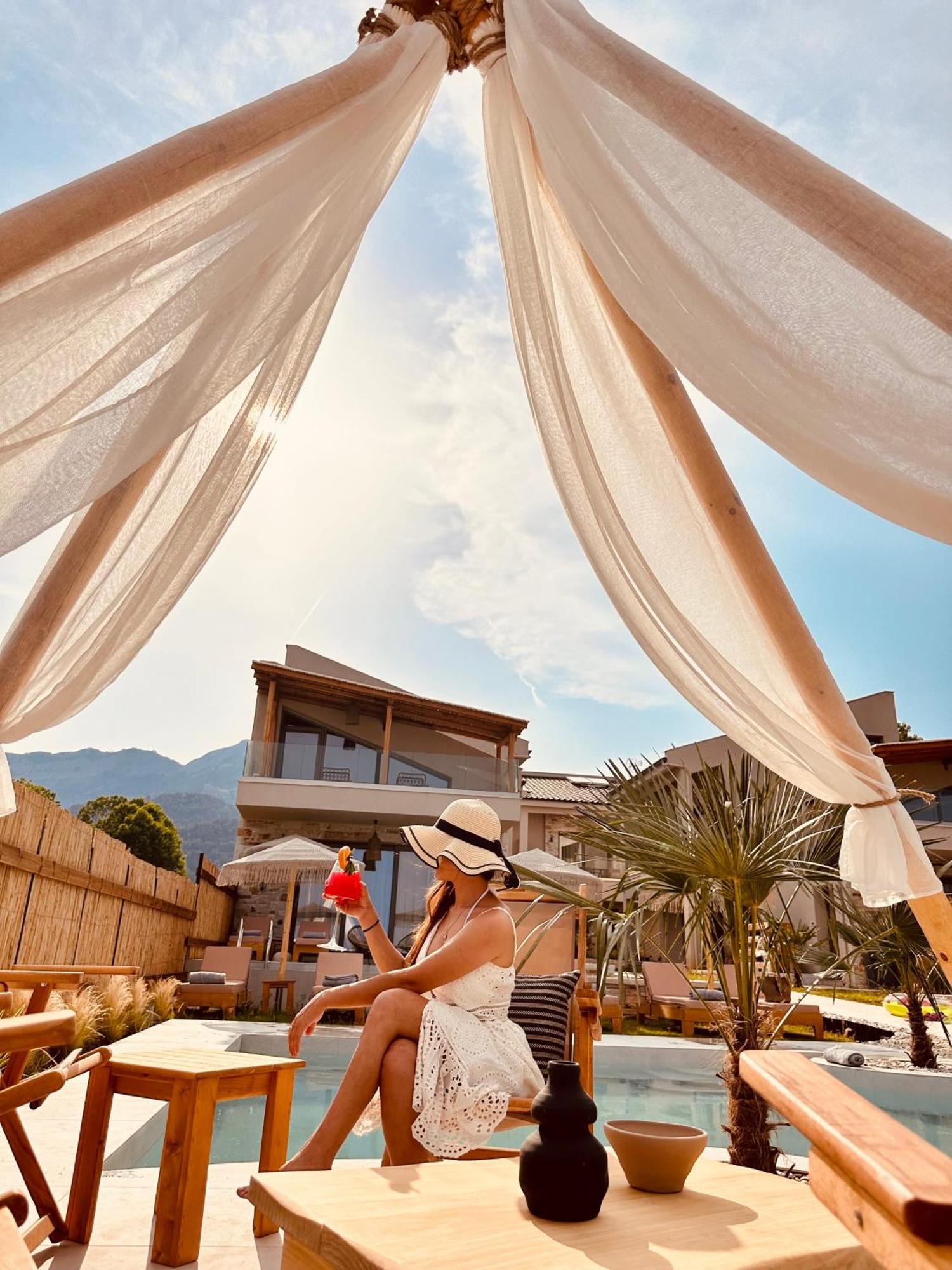 Amo Golden Suites Chrysi Ammoudia Ngoại thất bức ảnh