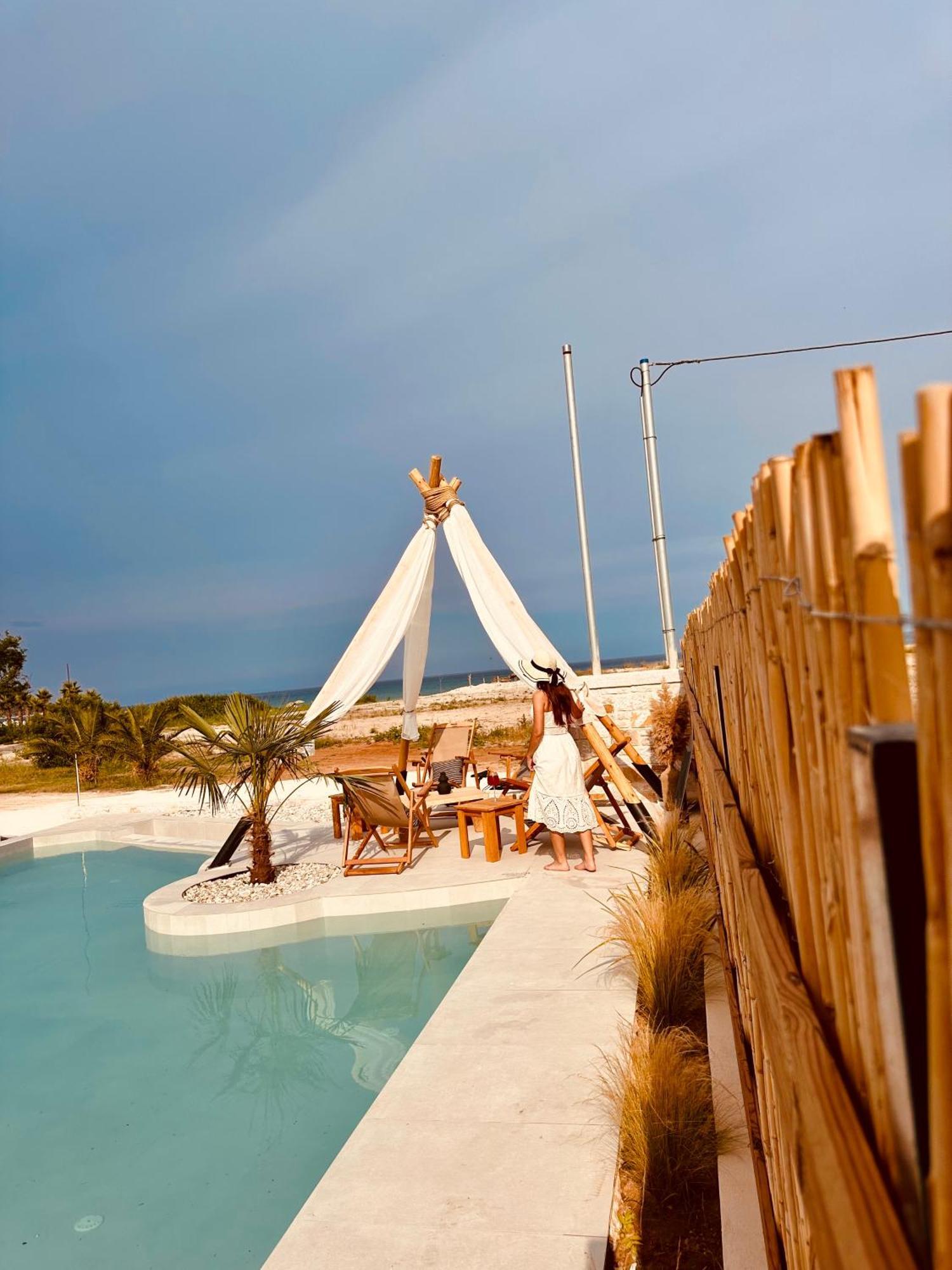 Amo Golden Suites Chrysi Ammoudia Ngoại thất bức ảnh