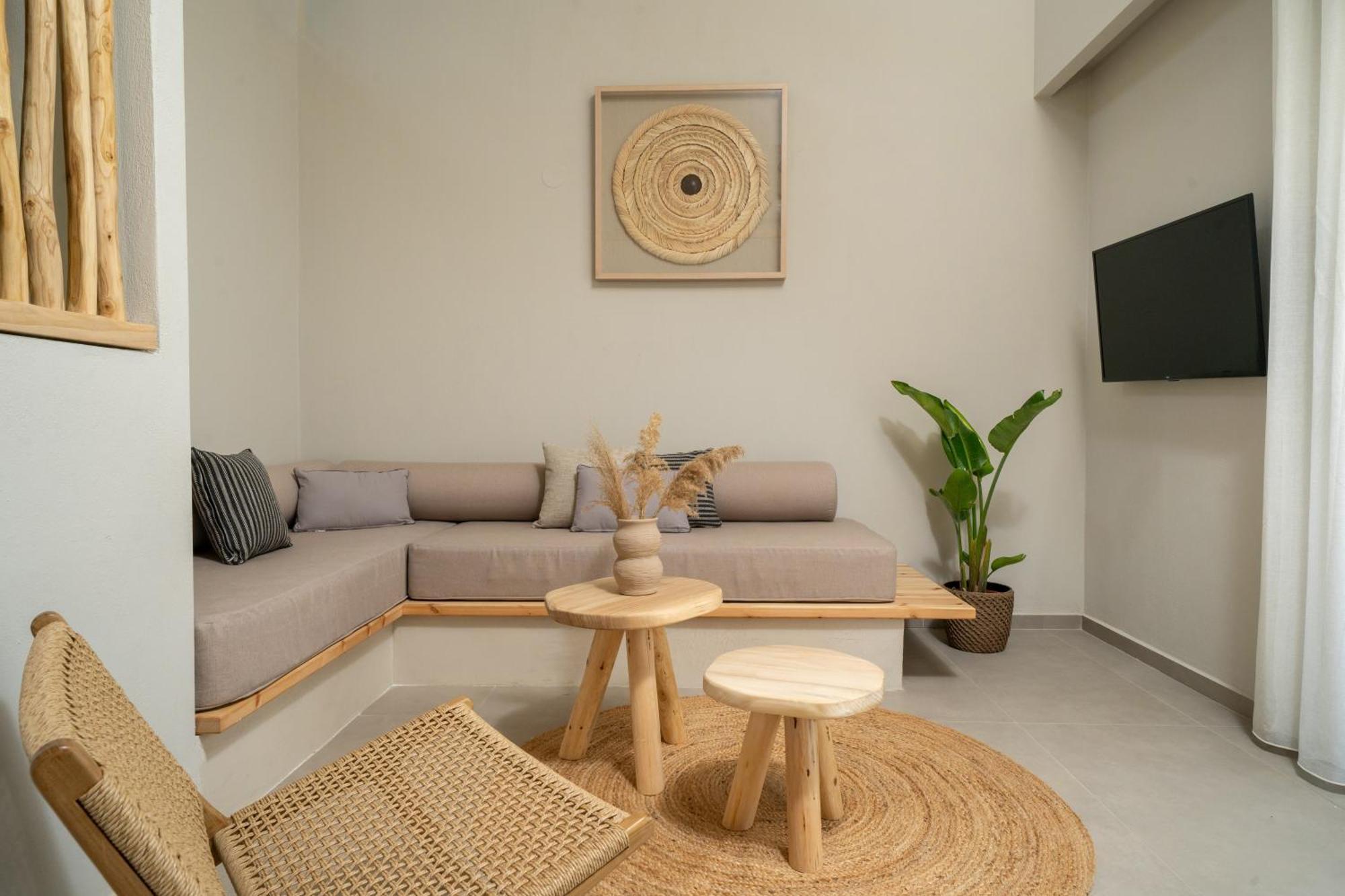 Amo Golden Suites Chrysi Ammoudia Ngoại thất bức ảnh