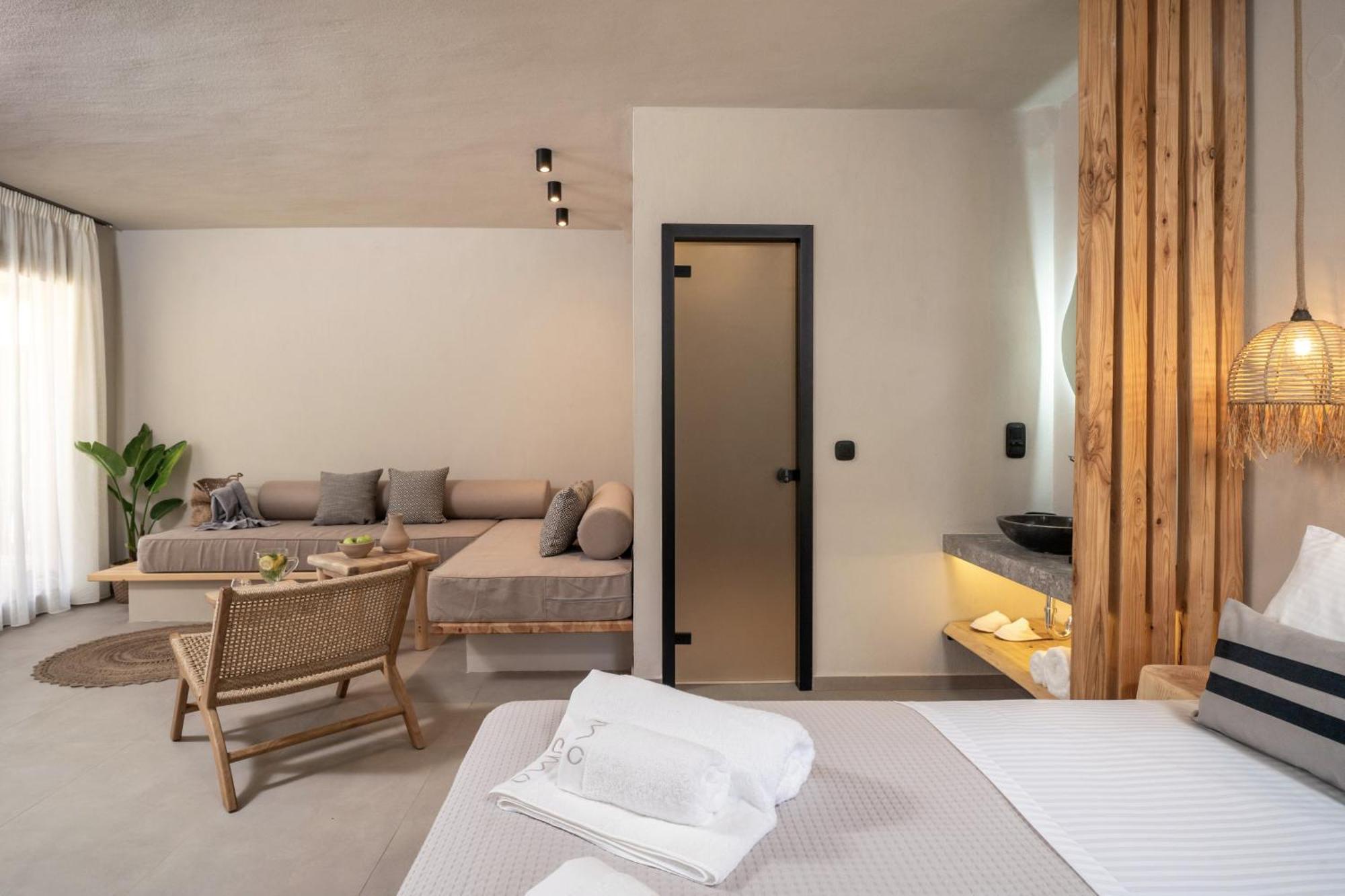 Amo Golden Suites Chrysi Ammoudia Ngoại thất bức ảnh