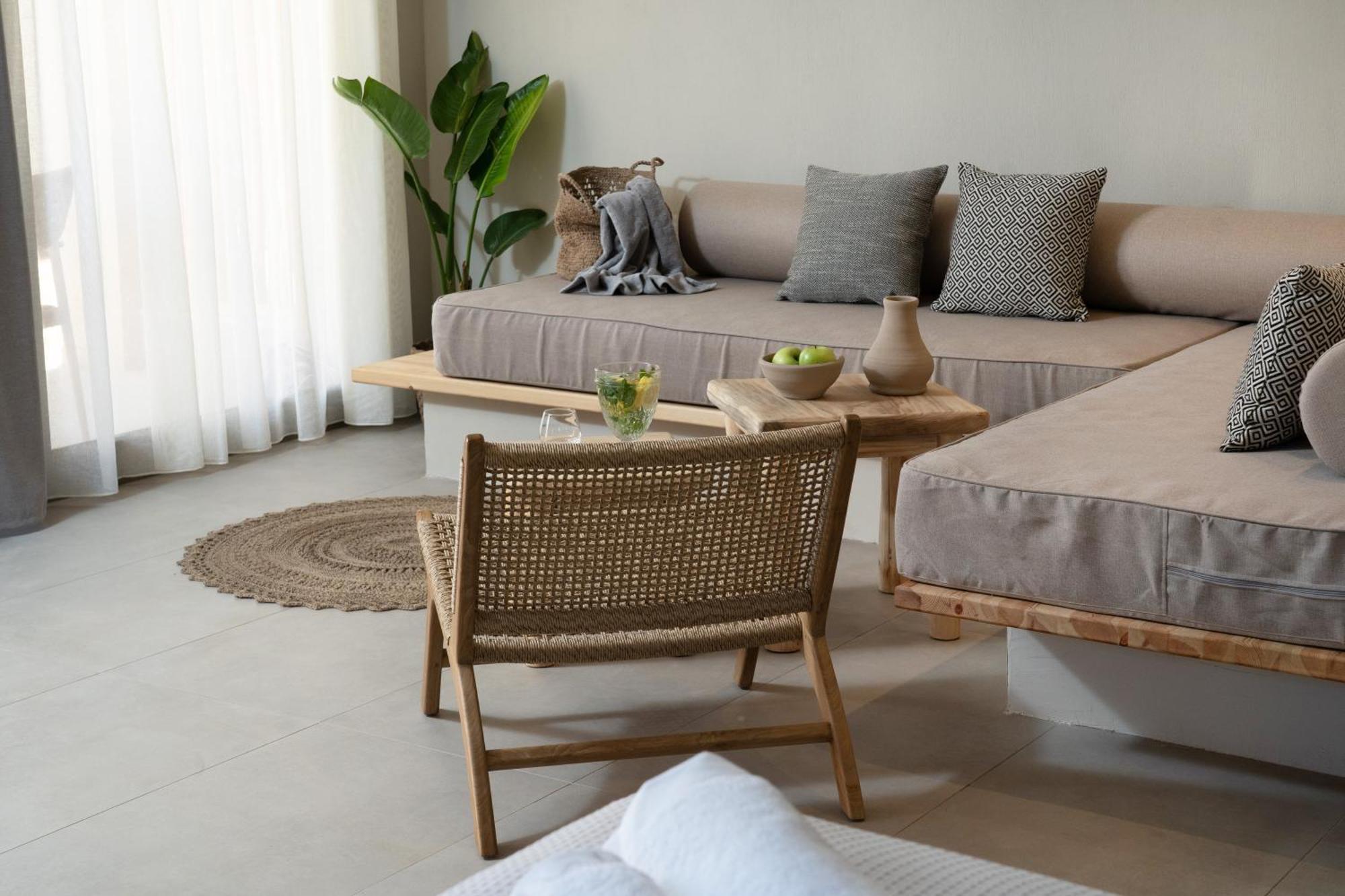 Amo Golden Suites Chrysi Ammoudia Ngoại thất bức ảnh